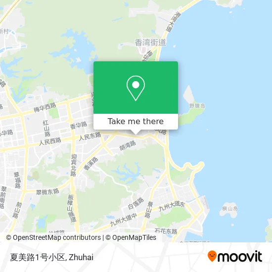 夏美路1号小区 map