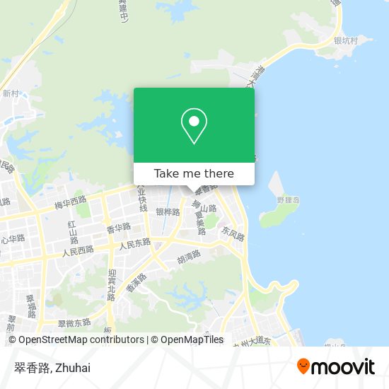 翠香路 map