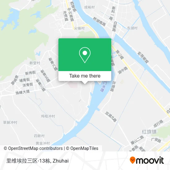 里维埃拉三区-13栋 map