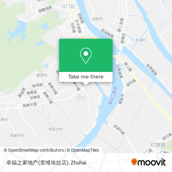 幸福之家地产(里维埃拉店) map