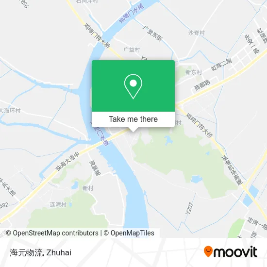 海元物流 map
