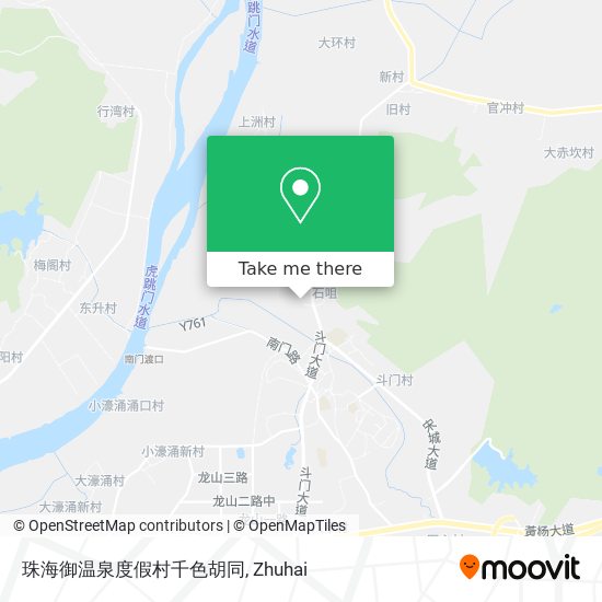 珠海御温泉度假村千色胡同 map