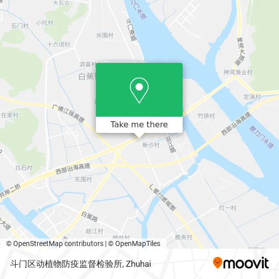 斗门区动植物防疫监督检验所 map
