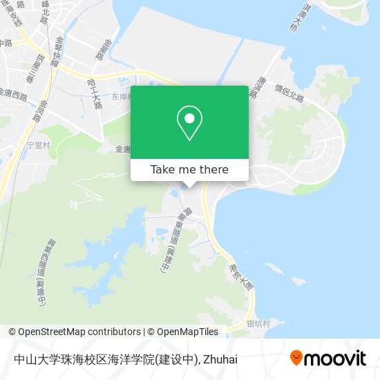 中山大学珠海校区海洋学院(建设中) map