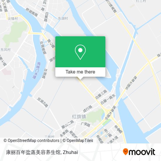 康丽百年盐蒸美容养生馆 map