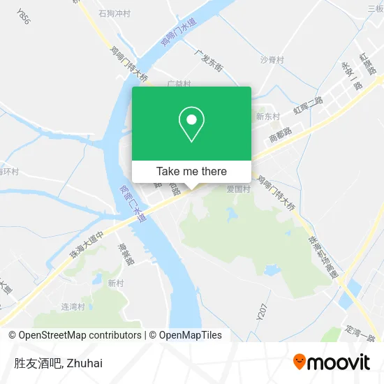 胜友酒吧 map
