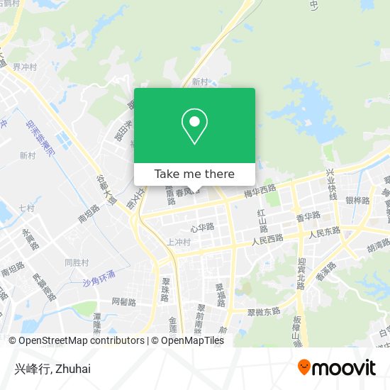 兴峰行 map