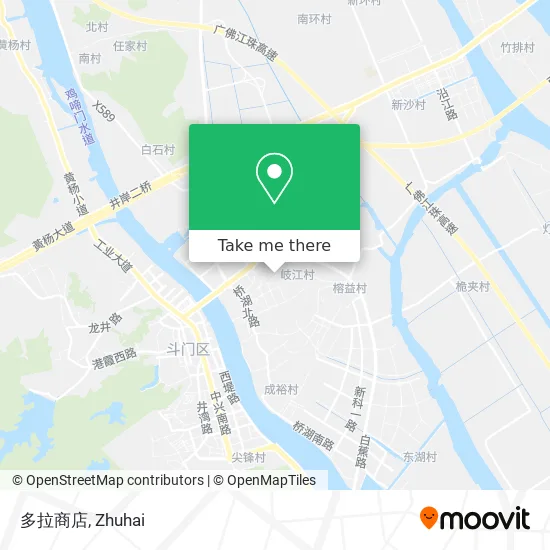 多拉商店 map