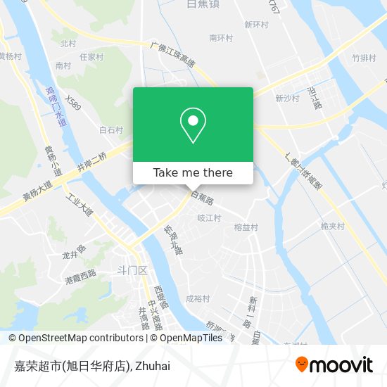 嘉荣超市(旭日华府店) map