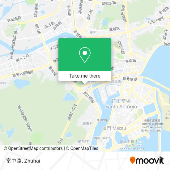 富中路 map
