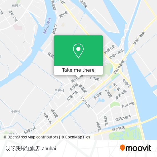 哎呀我烤红旗店 map