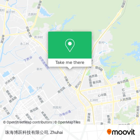 珠海博跃科技有限公司 map