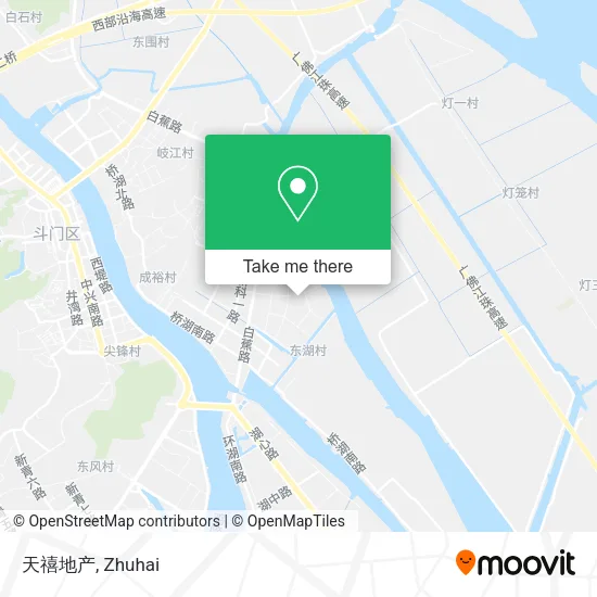 天禧地产 map