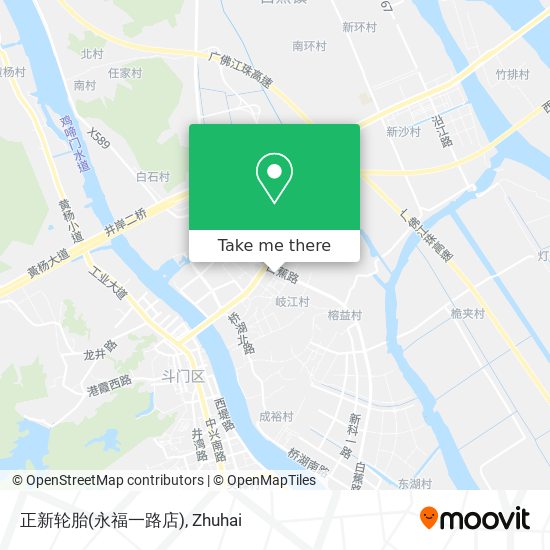 正新轮胎(永福一路店) map