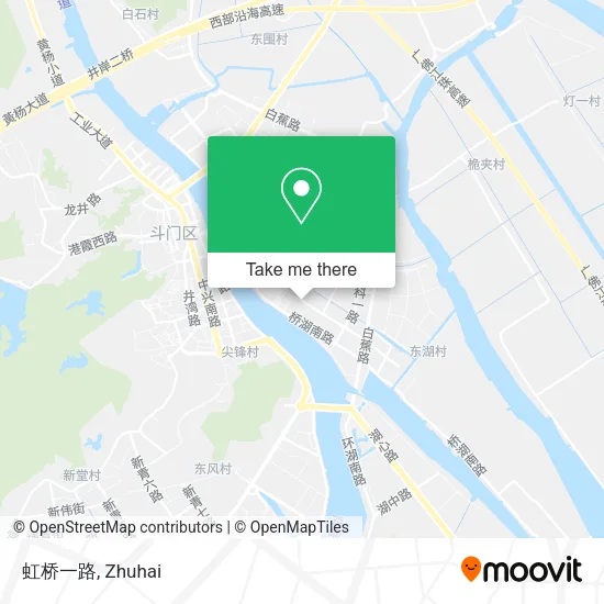 虹桥一路 map