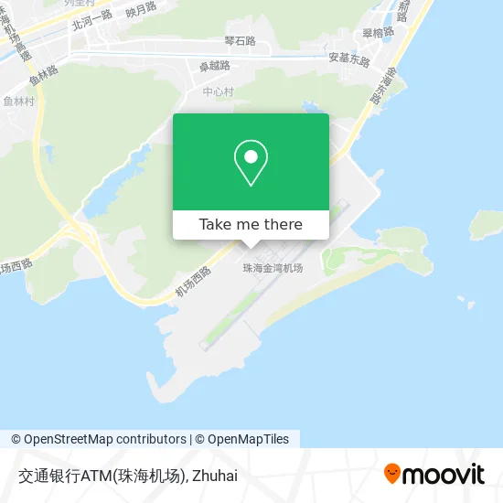 交通银行ATM(珠海机场) map