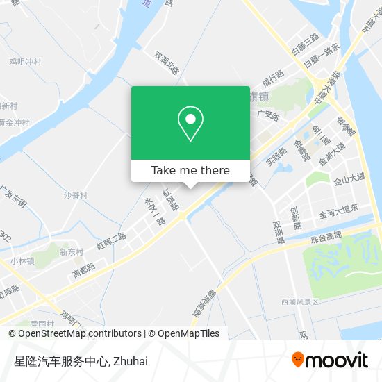星隆汽车服务中心 map