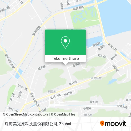 珠海美光原科技股份有限公司 map
