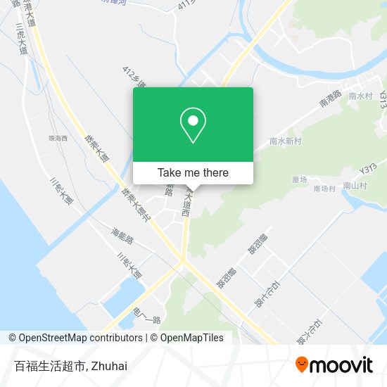百福生活超市 map