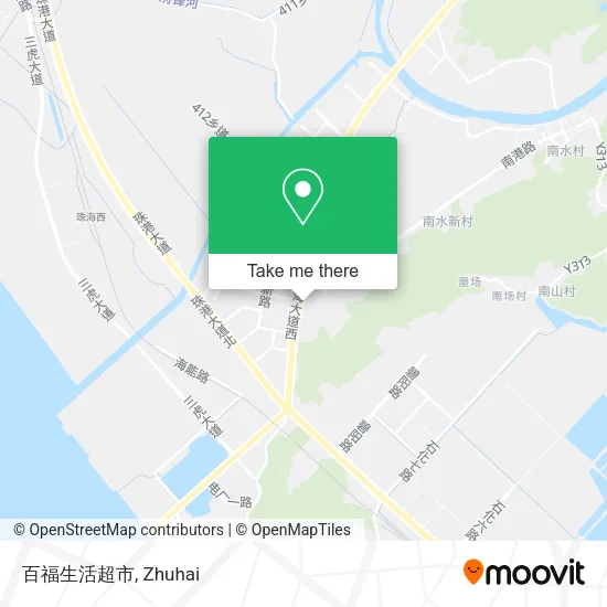 百福生活超市 map