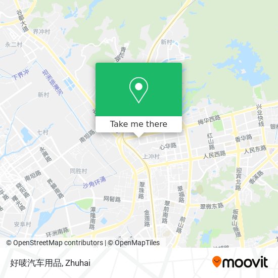 好唛汽车用品 map