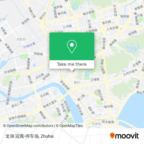 龙湖·冠寓-停车场 map