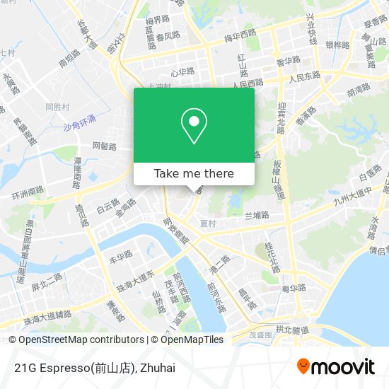21G Espresso(前山店) map