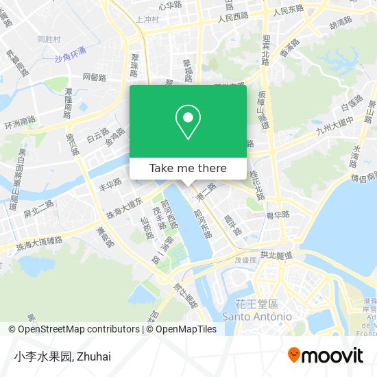 小李水果园 map