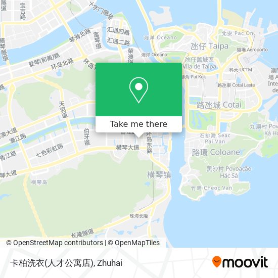 卡柏洗衣(人才公寓店) map