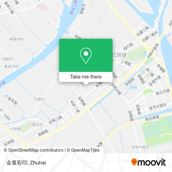 金量彩印 map