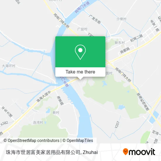 珠海市世居富美家居用品有限公司 map