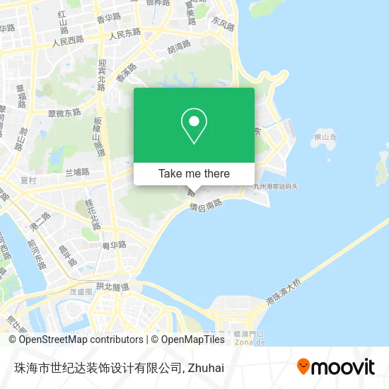 珠海市世纪达装饰设计有限公司 map