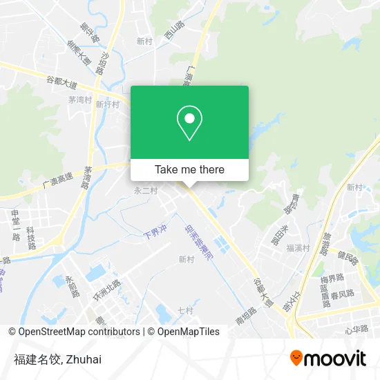 福建名饺 map