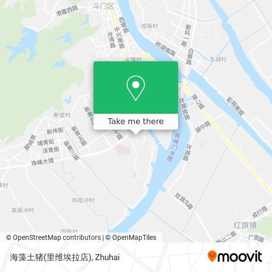 海藻土猪(里维埃拉店) map