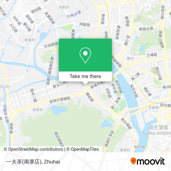 一夫茶(南屏店) map