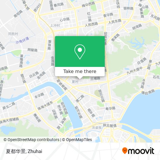 夏都华景 map