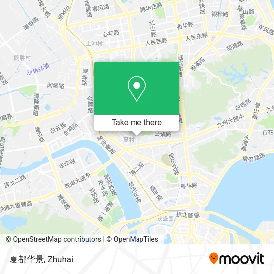 夏都华景 map