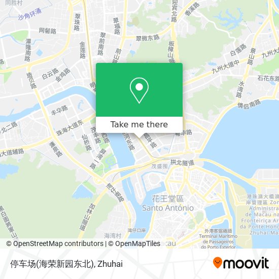 停车场(海荣新园东北) map