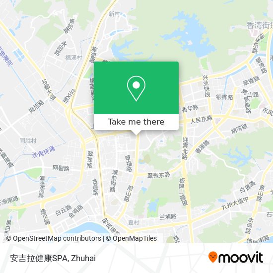 安吉拉健康SPA map