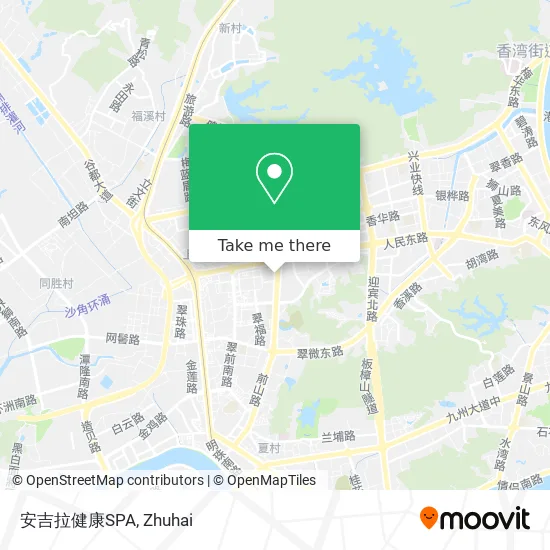 安吉拉健康SPA map
