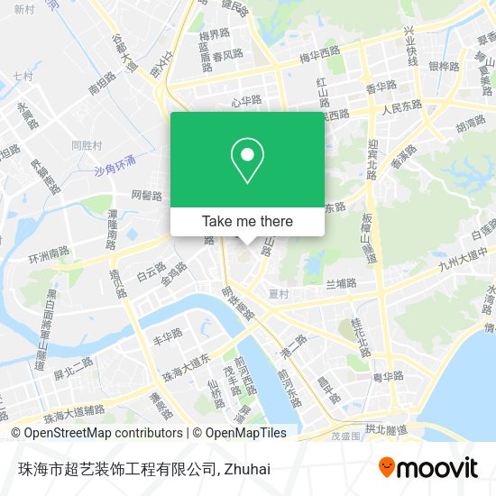 珠海市超艺装饰工程有限公司 map