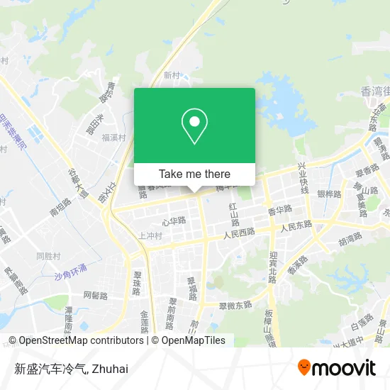 新盛汽车冷气 map