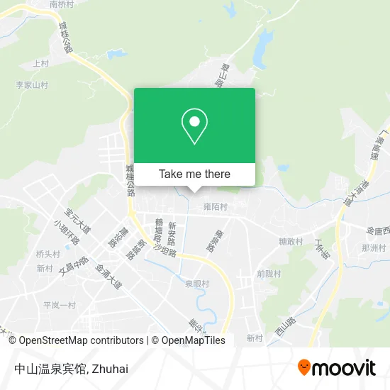 中山温泉宾馆 map