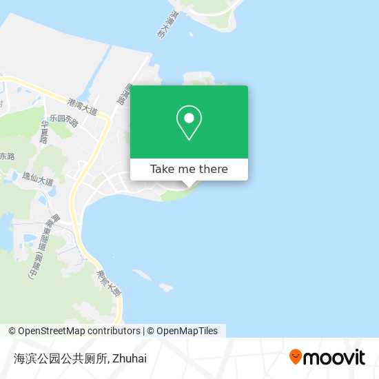 海滨公园公共厕所 map