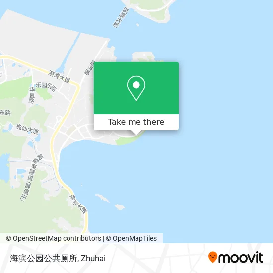 海滨公园公共厕所 map