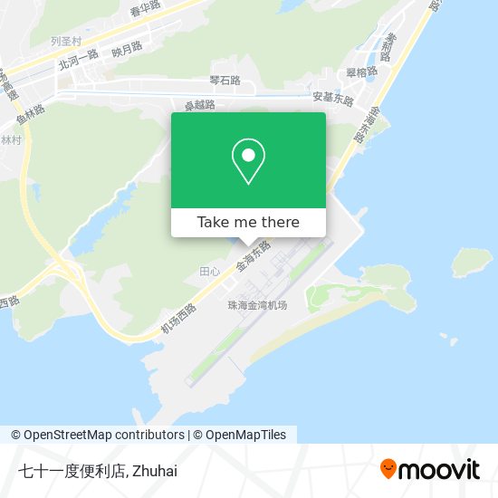 七十一度便利店 map