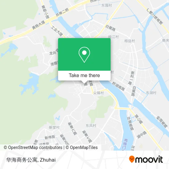 华海商务公寓 map