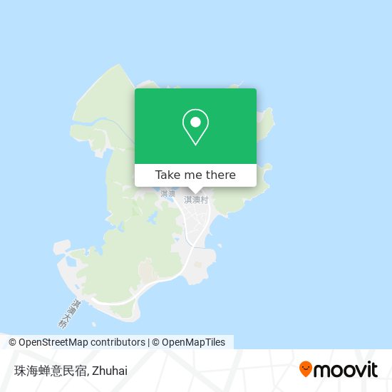 珠海蝉意民宿 map