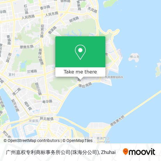 广州嘉权专利商标事务所公司(珠海分公司) map