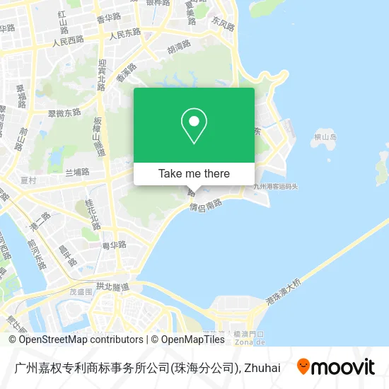广州嘉权专利商标事务所公司(珠海分公司) map